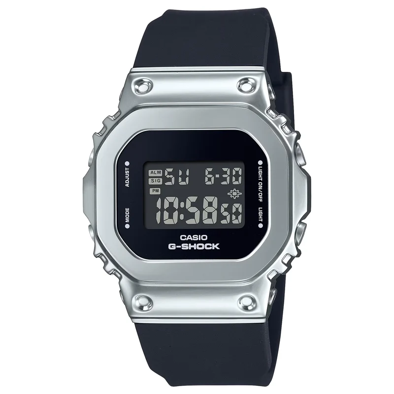 Montre Casio G-Shock GM-S5600U-1 Femme Argenté Noir