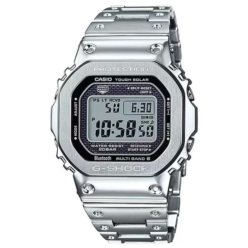 Montre Casio G-Shock GMW-B5000D-1 Homme Argenté