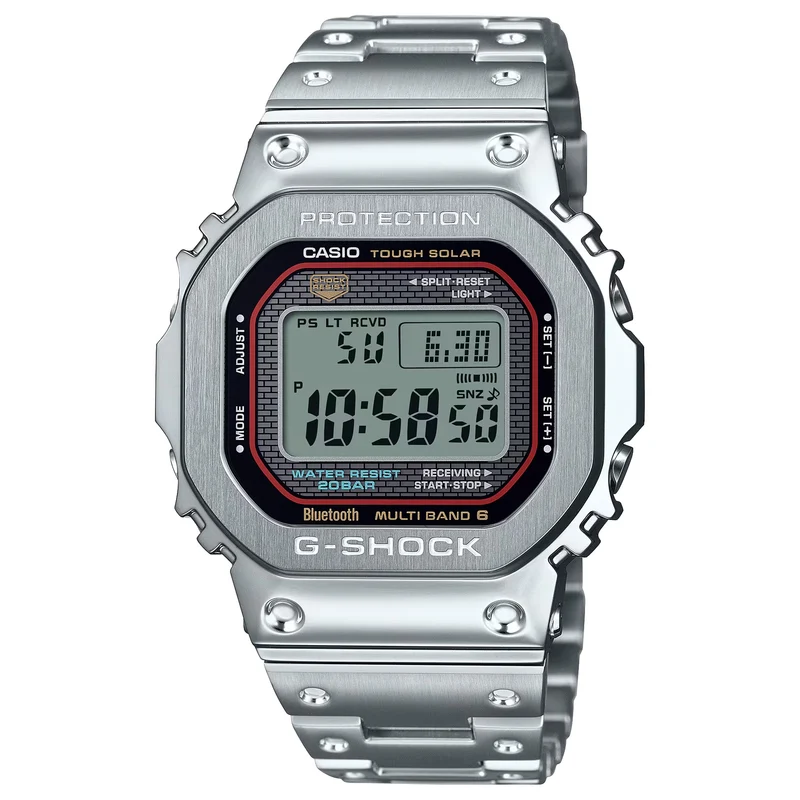 Montre Casio G-Shock GMW-B5000D-1C Homme Argenté