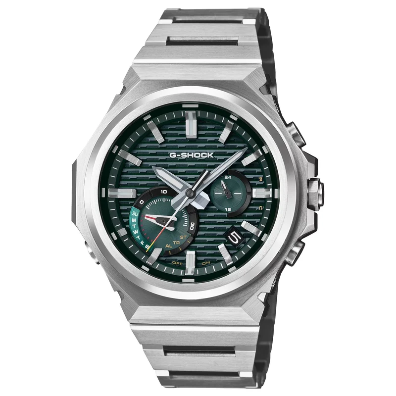 Montre Casio G-Shock GST-B1000D-3A Homme Argenté Vert