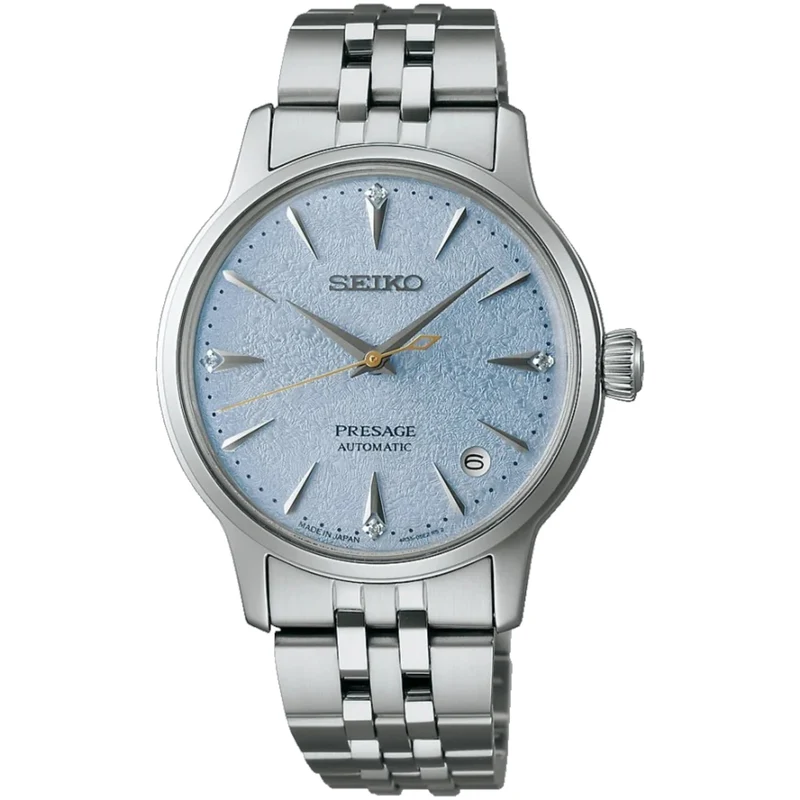 Montre Seiko Presage cocktail Time Femme SRPL61J1 Bleu