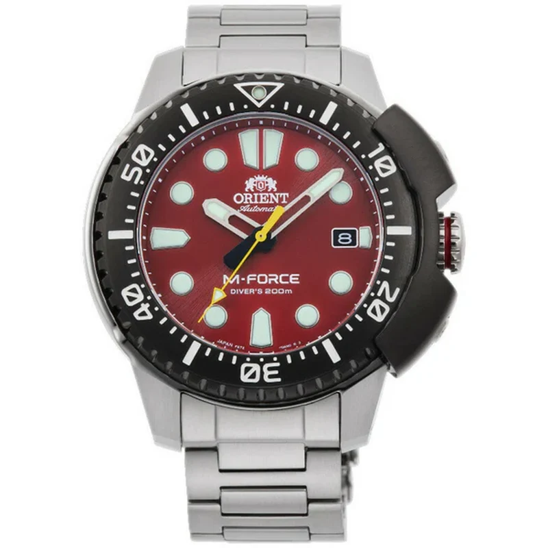 Montre Orient M-Force RA-AC0L02R30B Diver Rouge Automatique