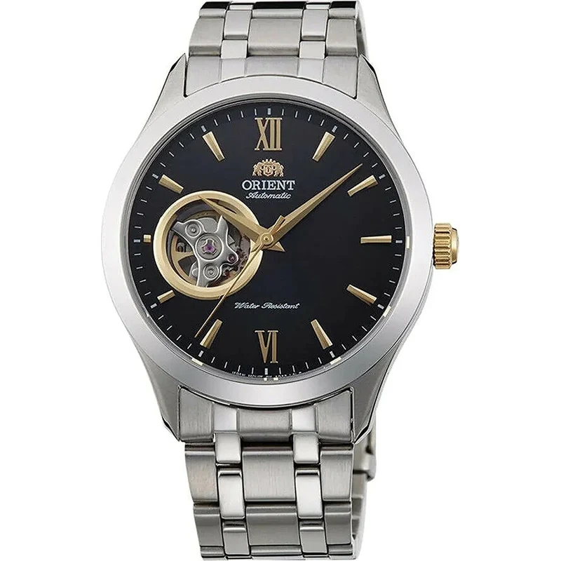 Montre Orient Contemporary TAG03002B0 Cœur ouvert Noir Automatique