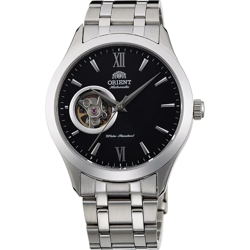 Montre Orient Contemporary TAG03001B0 Cœur ouvert Noir Automatique