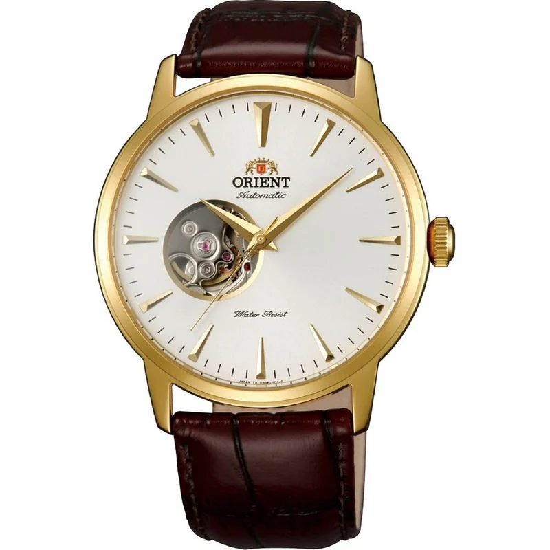 Montre Orient Contemporary TAG02003W0 Cœur ouvert Blanc Automatique