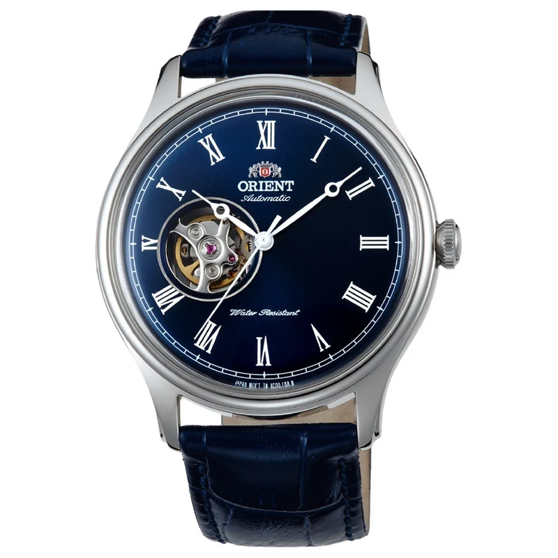 Montre Orient Contemporary TAG00004D0 Cœur ouvert Bleu Automatique