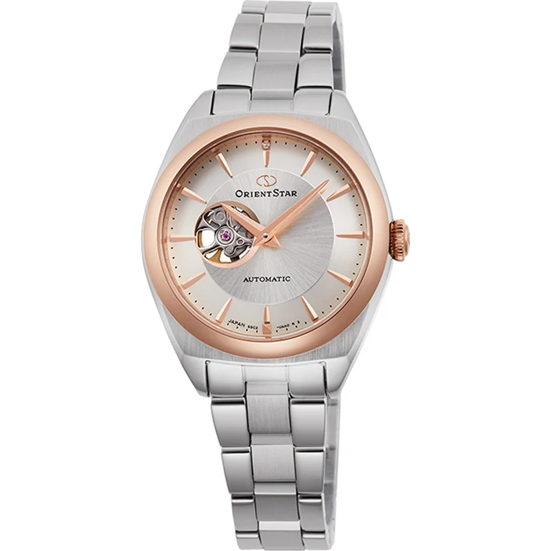 Montre Orient Star Contemporary RE-ND0101S00B Cœur Ouvert Argenté Automatique