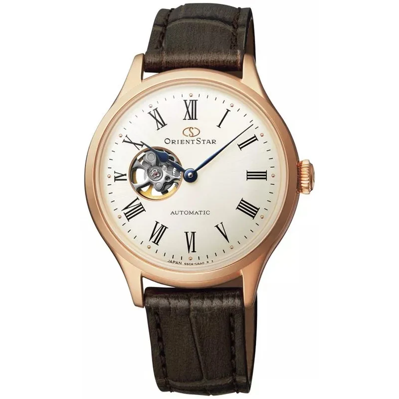 Montre Orient Star Contemporary RE-ND0003S00B Cœur Ouvert Blanc Automatique