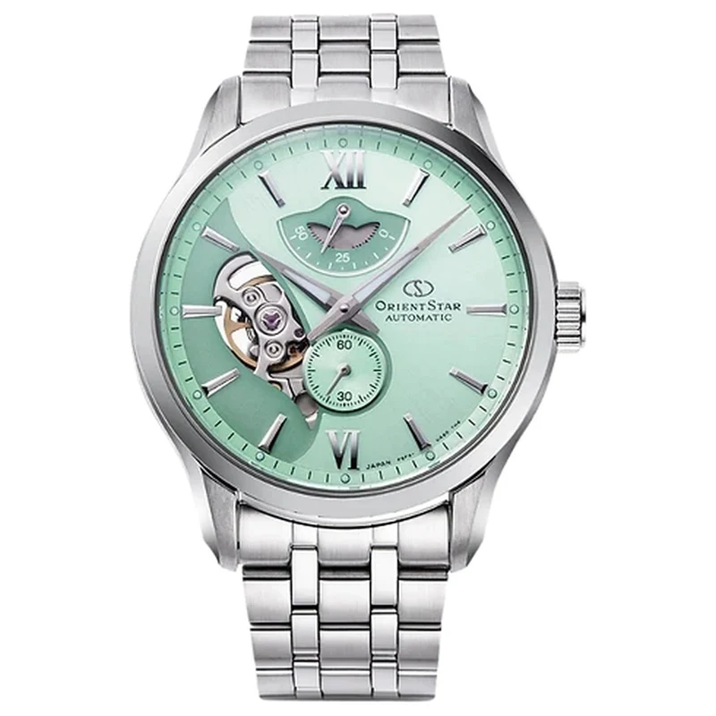 Montre Orient Star Contemporary RE-AV0B11E00B Cœur Ouvert Limited Edition Vert Automatique