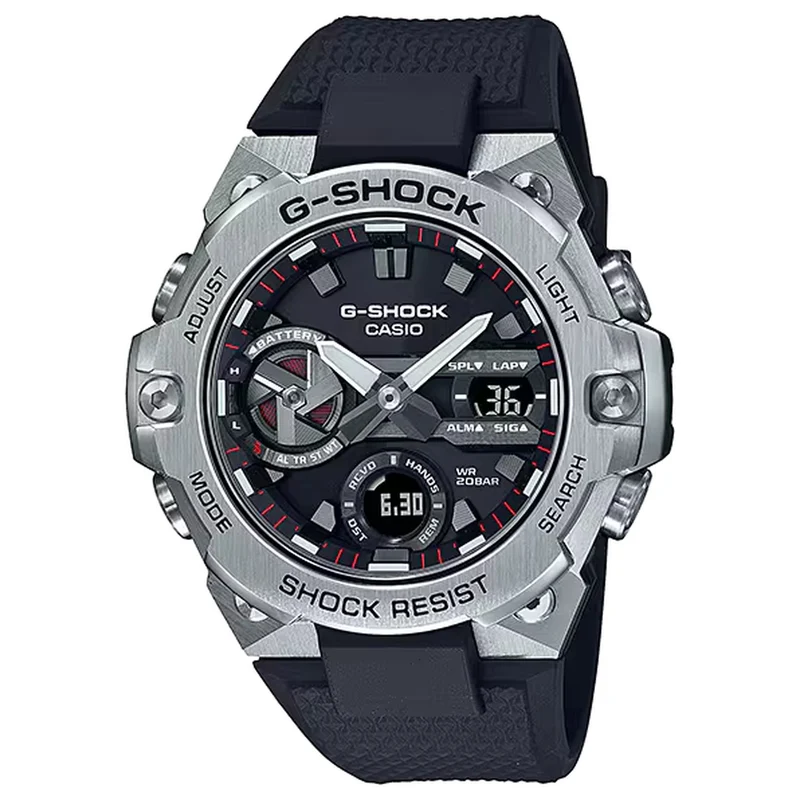 Montre Casio G-Shock GST-B400-1A Homme Argenté Noir