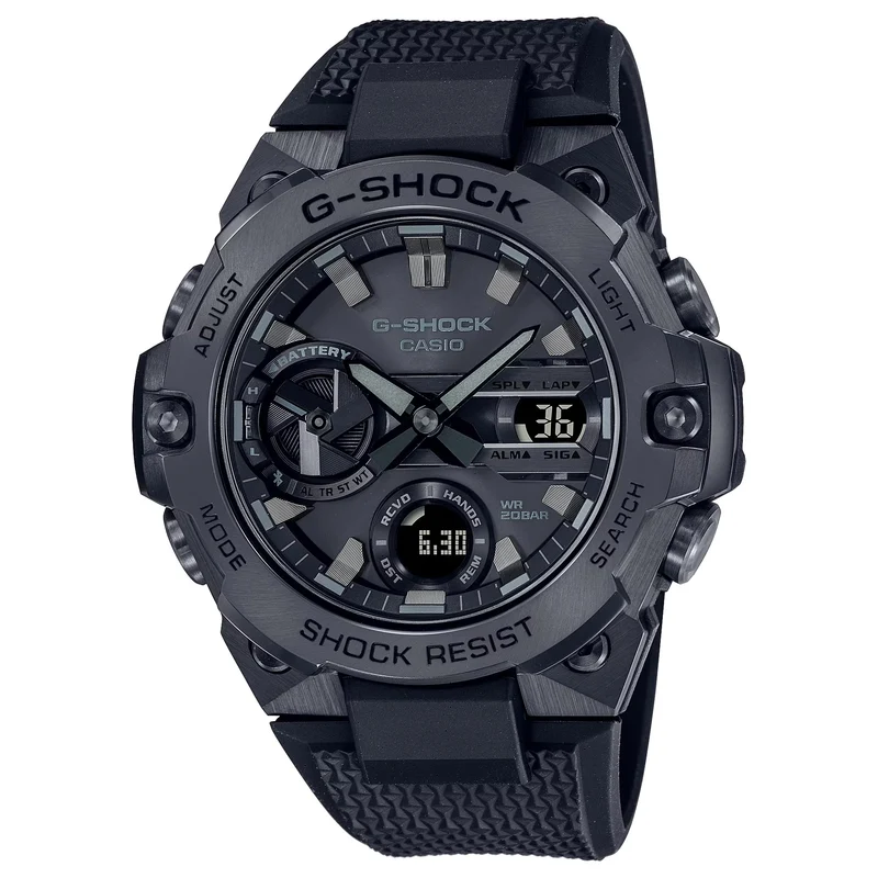 Montre Casio G-Shock GST-B400BB-1A Homme Gris Noir