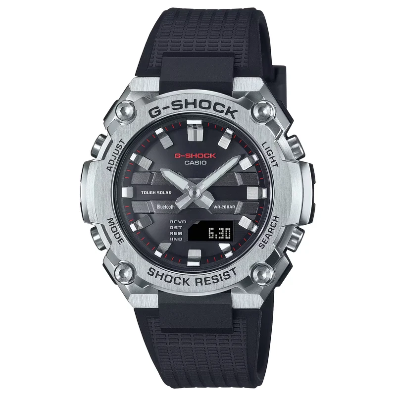 Montre Casio G-Shock GST-B600-1A Homme Argenté Noir