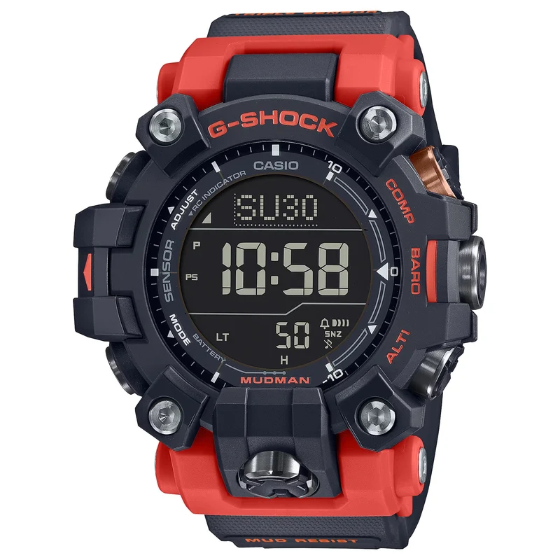 Montre Casio G-Shock GW-9500-1A4 Homme Rouge Noir