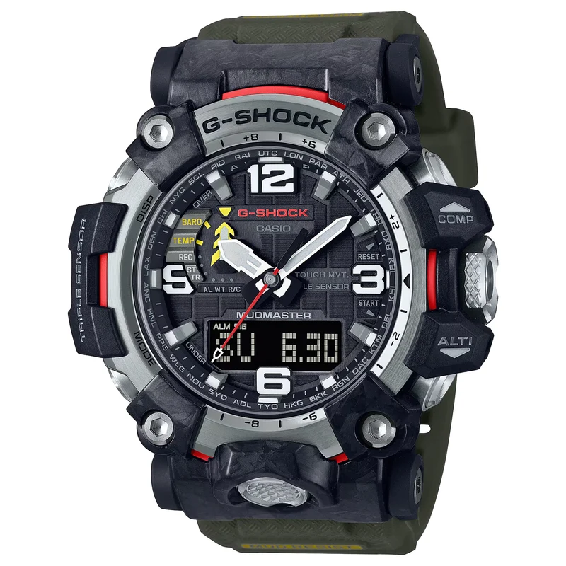 Montre Casio G-Shock GWG-2000-1A3 Homme Noir Vert