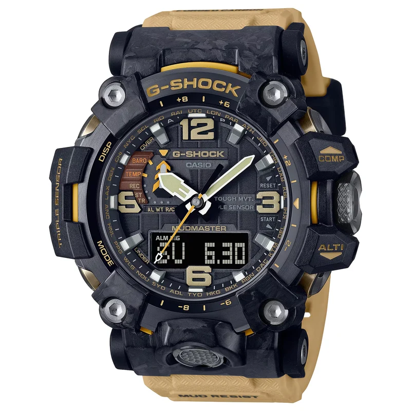 Montre Casio G-Shock GWG-2000-1A5 Homme Noir Beige