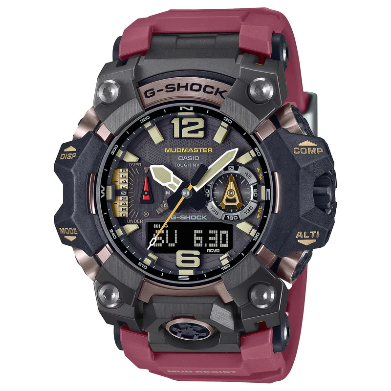 Montre Casio G-Shock GWG-B1000-1A4 Homme Noir Rouge