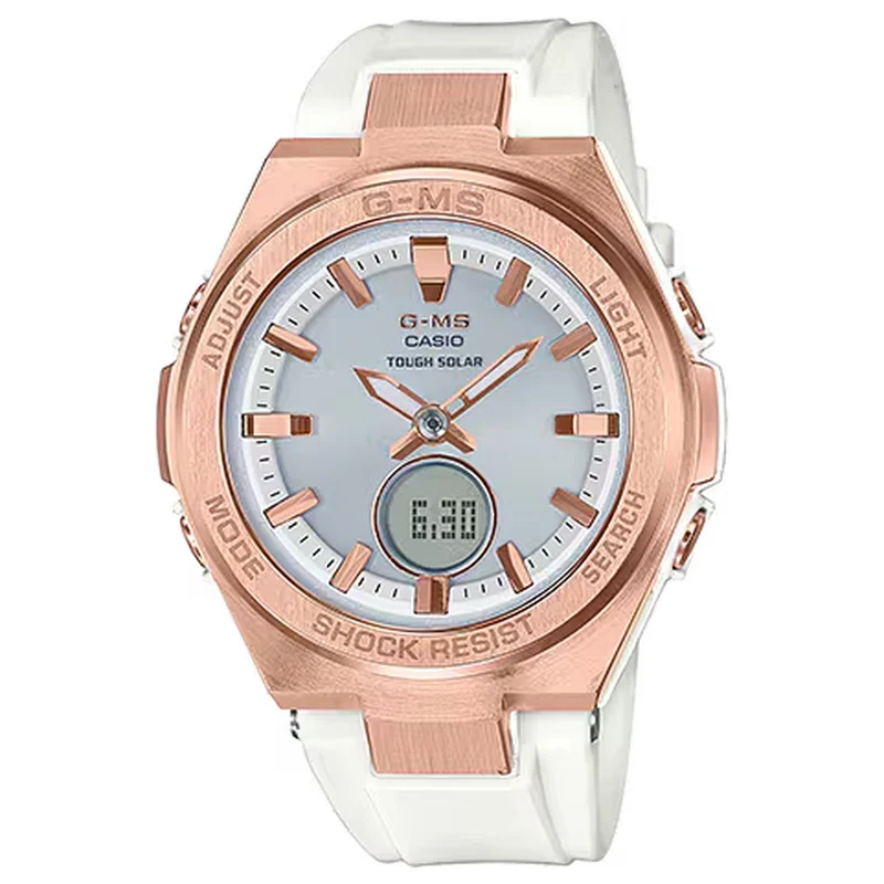Montre Casio Baby-G MSG-S200G-7A Femme Or Rose Blanc