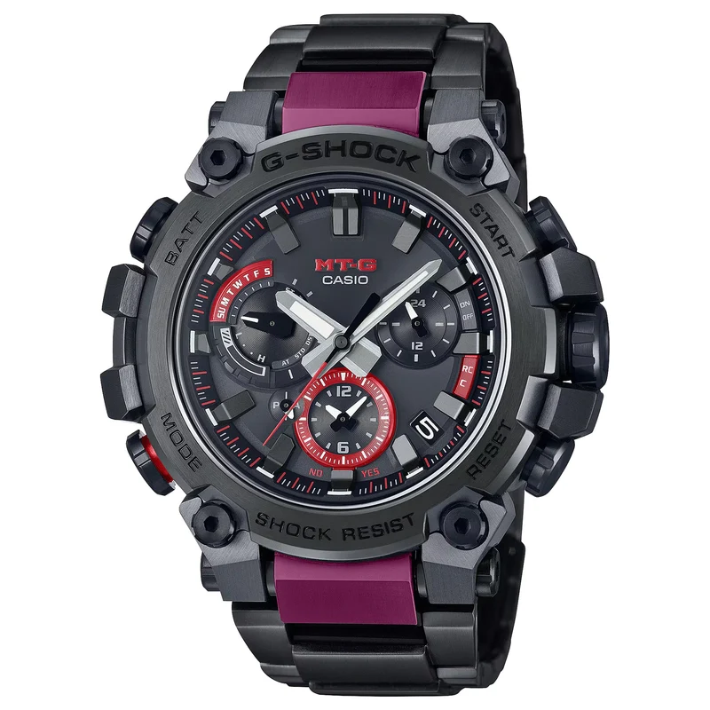 Montre Casio G-Shock MTG-B3000BD-1A Homme Noir Violet