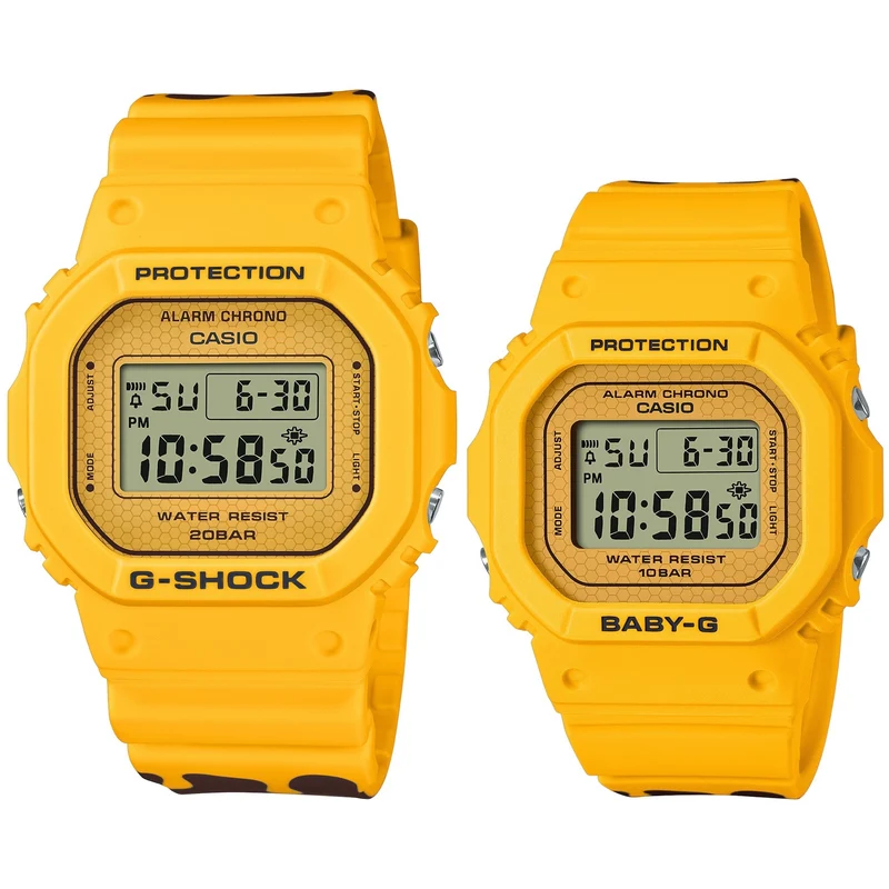 Montres Casio G-Shock / Baby-G SLV-22B-9 Unisexe Jaune