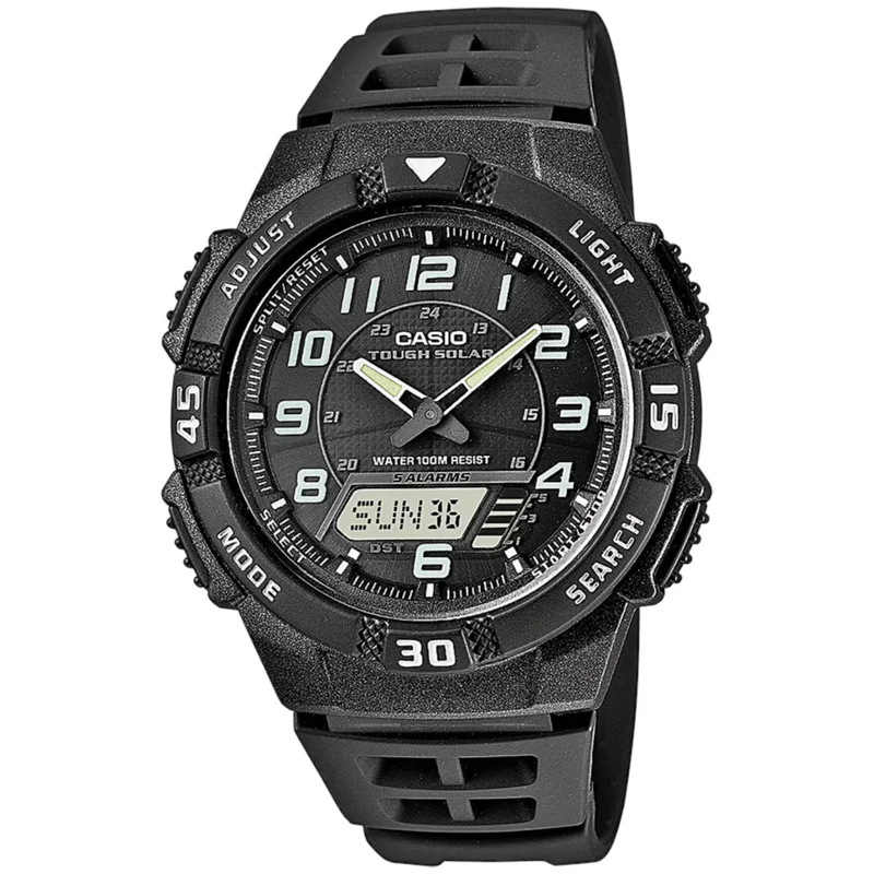Montre Casio Solaire AQ-S800W-1B Homme Noir