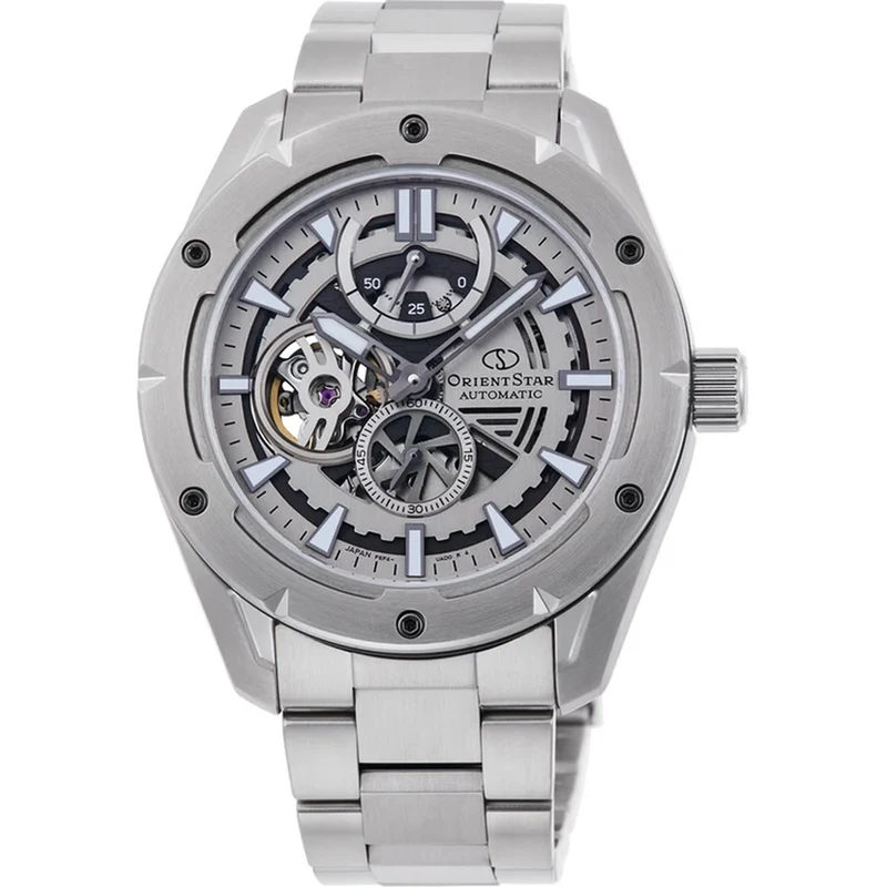 Montre Orient Star Contemporary RE-AV0A02S00B Cœur Ouvert Argenté Automatique