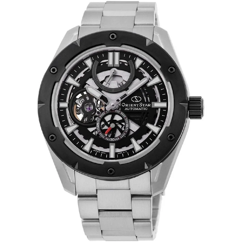 Montre Orient Star Contemporary RE-AV0A01B00B Cœur Ouvert Noir Automatique