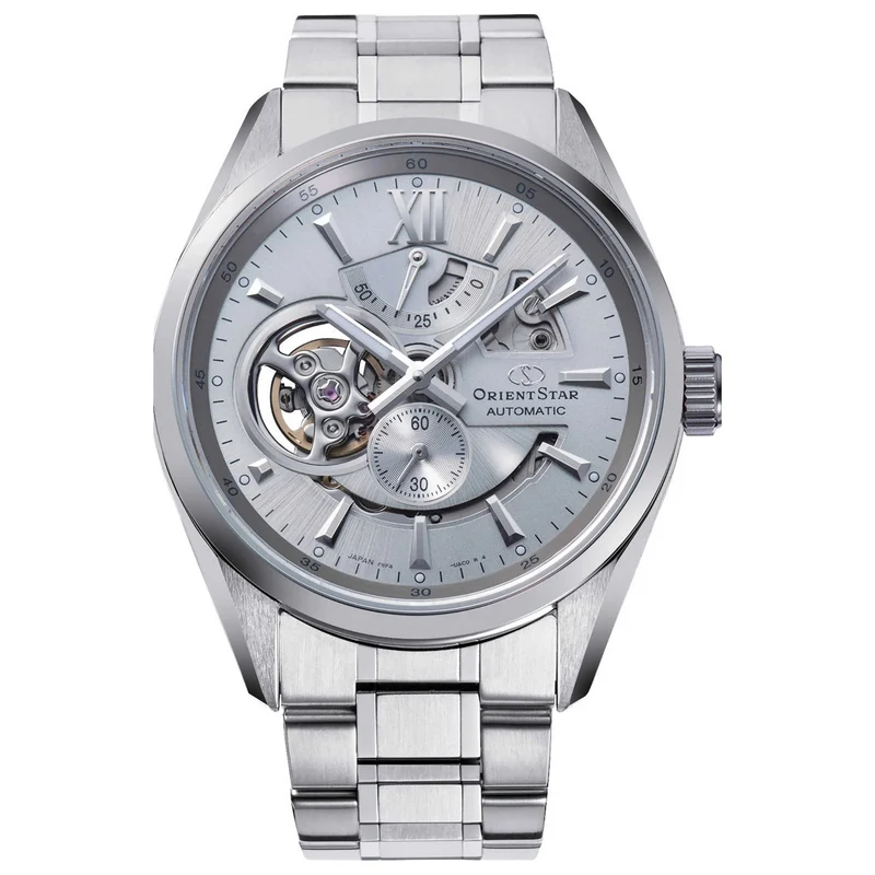 Montre Orient Star Contemporary RE-AV0125S00B Cœur ouvert Argenté Automatique