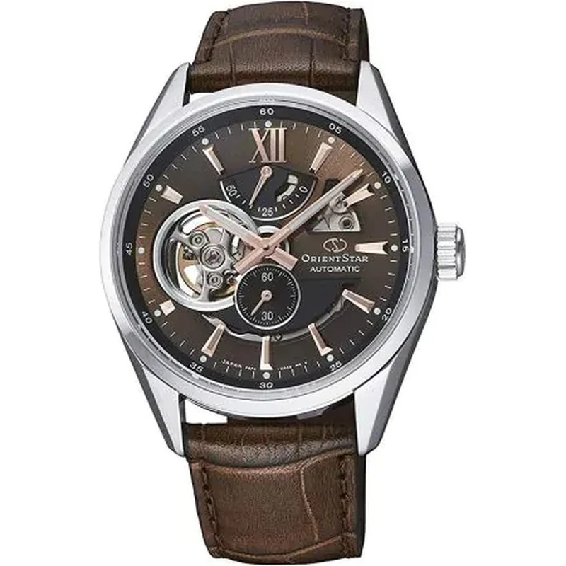 Montre Orient Star Contemporary RE-AV0115B00B Cœur ouvert Noir Automatique