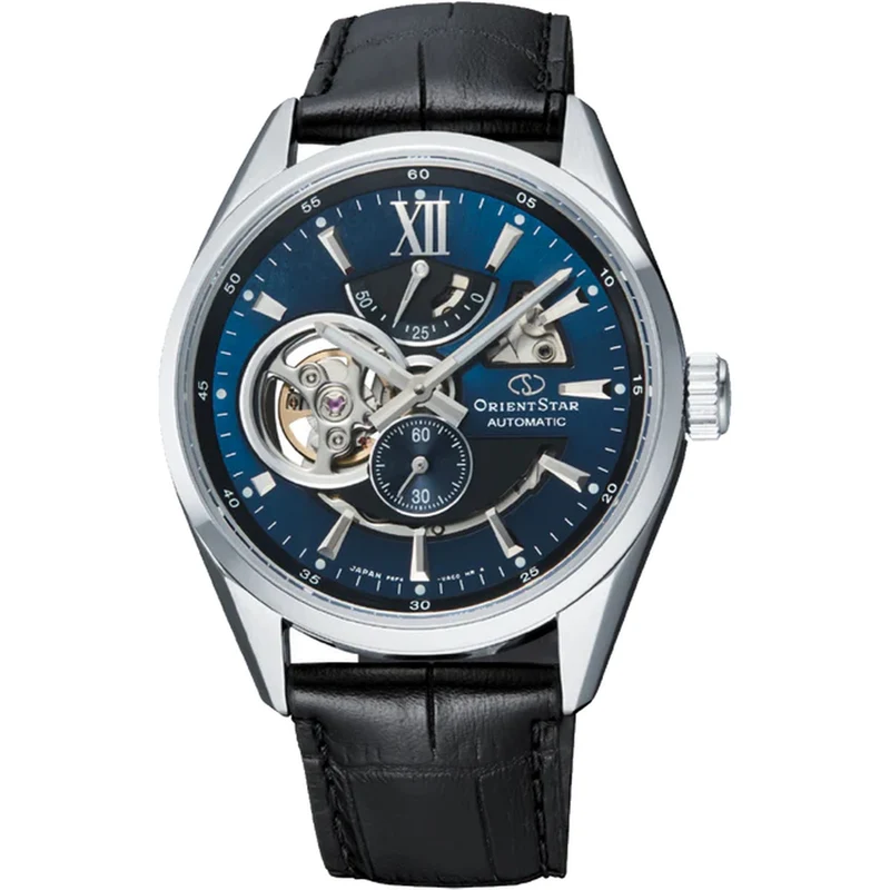 Montre Orient Star Contemporary RE-AV0005L00B Cœur ouvert Bleu Automatique