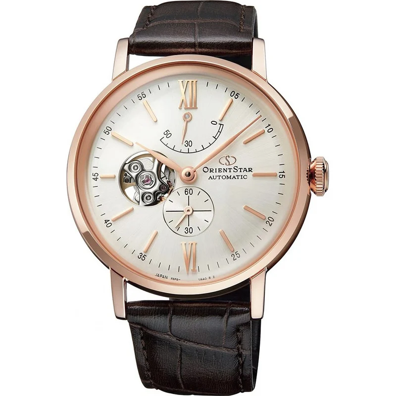 Montre Orient Star Contemporary RE-AV0001S00B Cœur ouvert Blanc Automatique