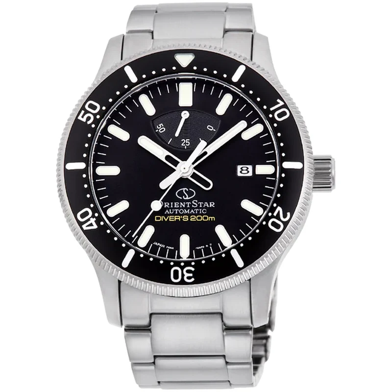 Montre Orient Star Sport Diver RE-AU0301B00B Réserve de marche Noir Automatique