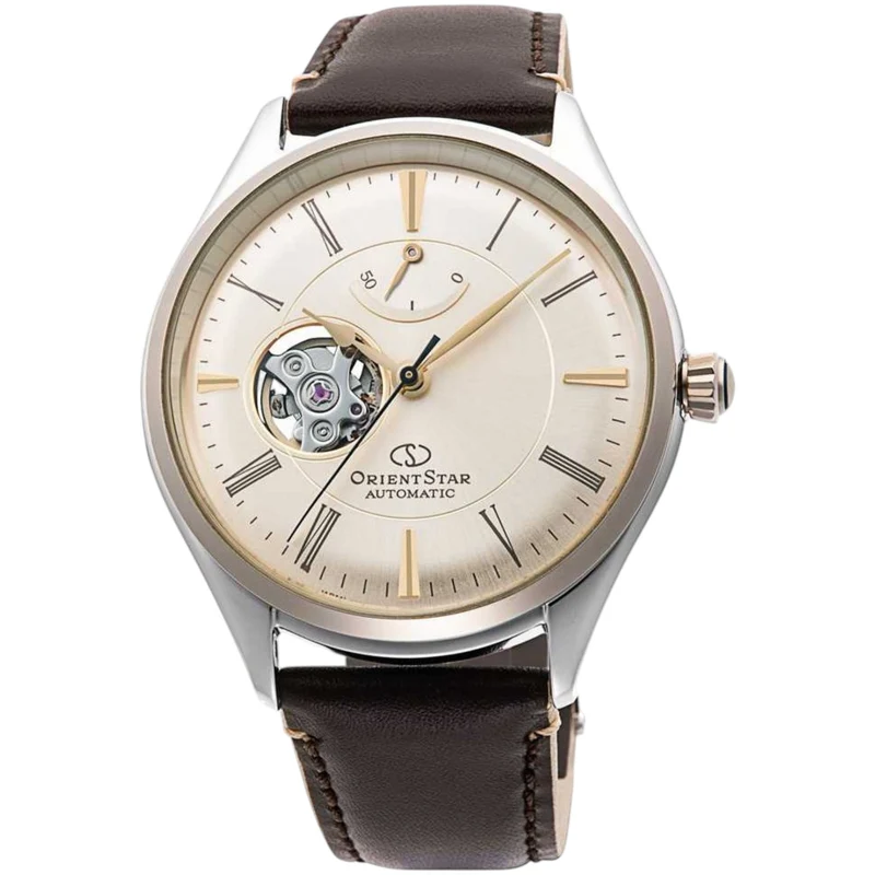 Montre Orient Star Contemporary RE-AT0201G00B Cœur ouvert Champagne Automatique