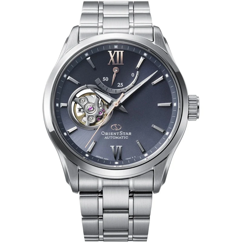 Montre Orient Star Contemporary RE-AT0021L00B Cœur ouvert Édition Limitée Keshiki Gris Automatique
