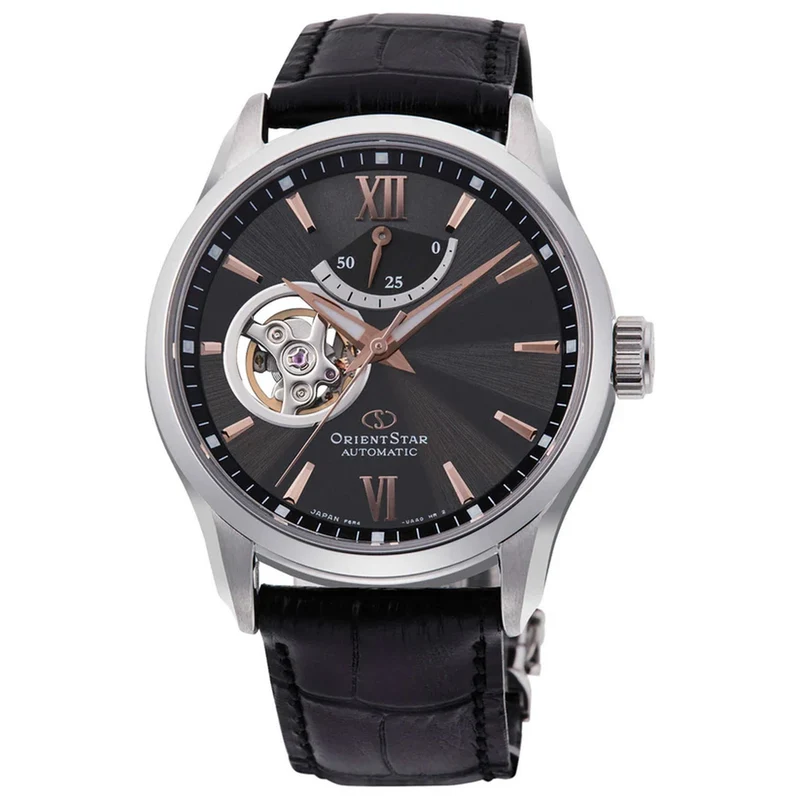 Montre Orient Star Contemporary RE-AT0007N00B Cœur ouvert Gris Automatique
