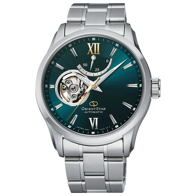 Montre Orient Star Classique RE-AT0002E00B Cœur ouvert Vert Automatique