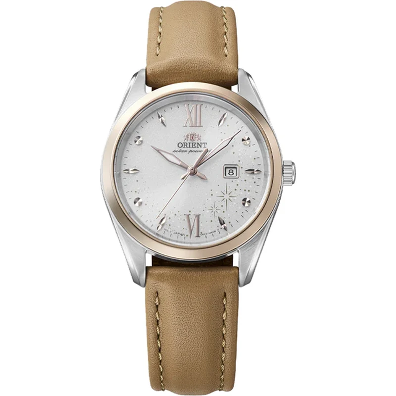 Montre Orient Stretto RA-WG0604S10B Blanc Solaire