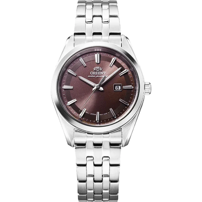 Montre Orient Stretto RA-WG0603R10B Marron Solaire