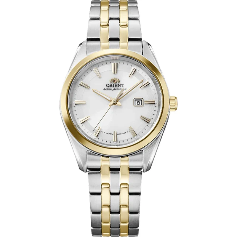 Montre Orient Stretto RA-WG0601S10B Blanc Solaire