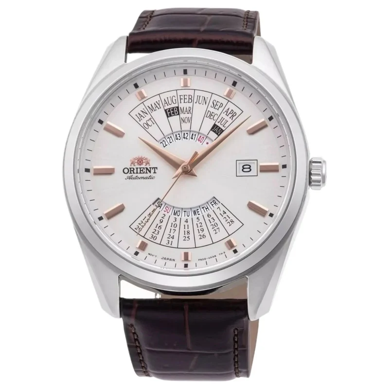 Montre Orient Contemporary RA-BA0005S30B Multiyear Calendar Blanc Automatique