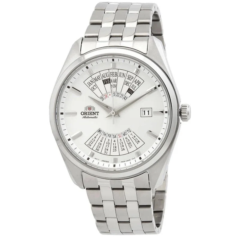Montre Orient Contemporary RA-BA0004S30B Multiyear Calendar Blanc Automatique