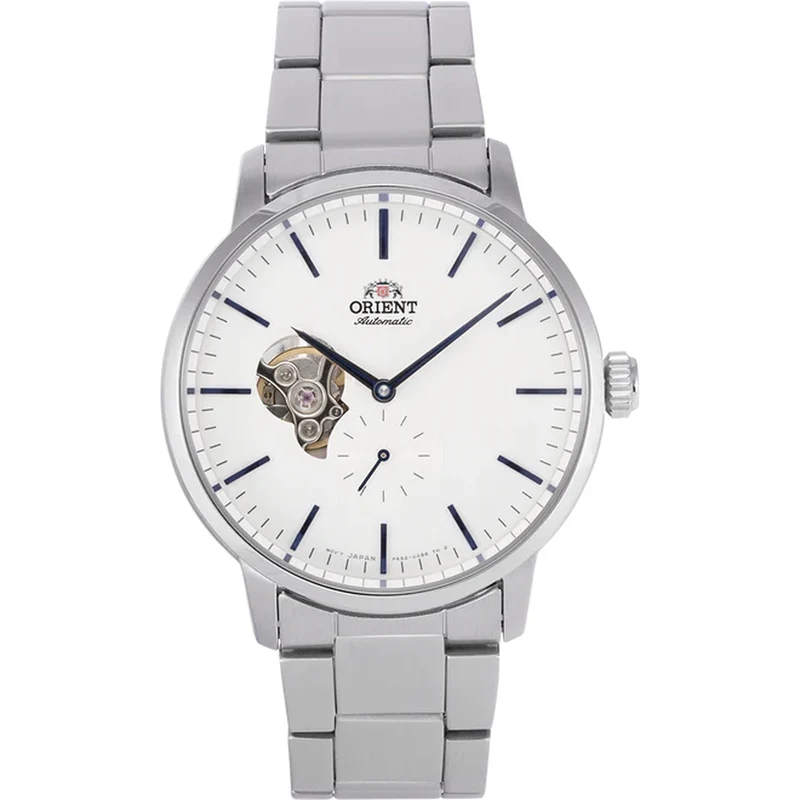 Montre Orient Contemporary RA-AR0102S30B Cœur ouvert Blanc Automatique