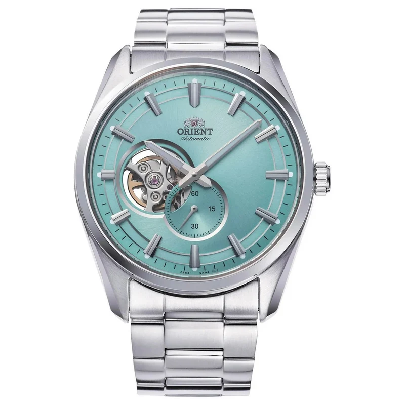 Montre Orient Contemporary RA-AR0009L30B Cœur ouvert Bleu Automatique