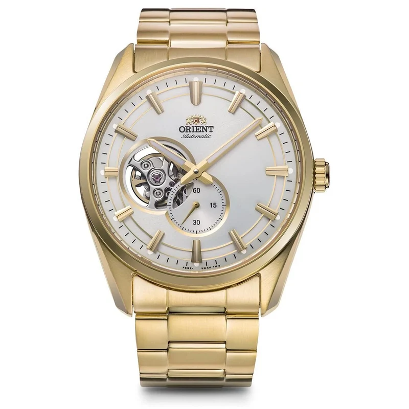 Montre Orient Contemporary RA-AR0007S30B Cœur ouvert Blanc Automatique