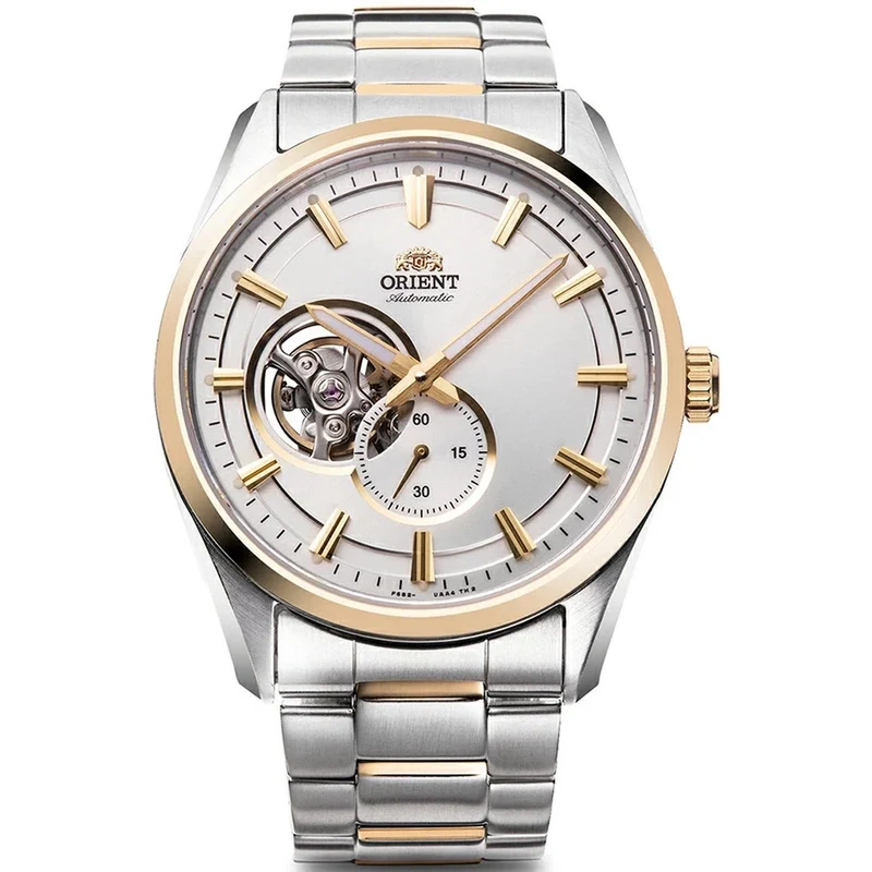 Montre Orient Contemporary RA-AR0001S30B Cœur ouvert Blanc Automatique