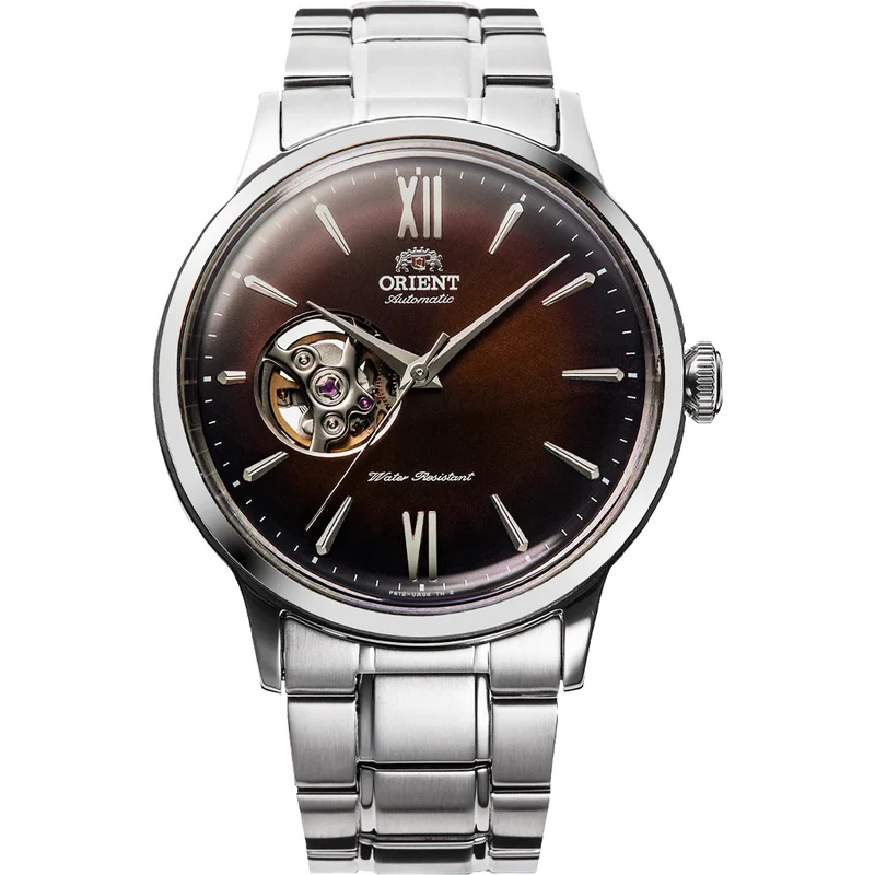 Montre Orient Bambino RA-AG0027Y30B Cœur ouvert Rouge Automatique