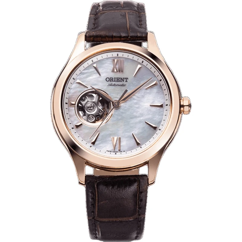 Montre Orient Contemporary RA-AG0022A30B Blue Moon II Cœur ouvert Argenté Automatique