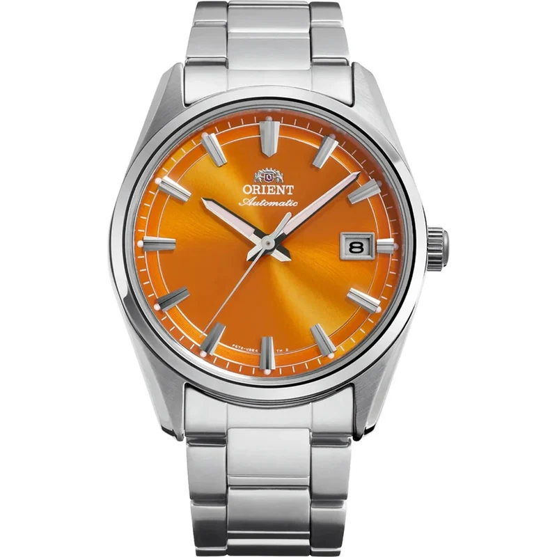 Montre Orient Stretto Date RA-AC0R08Y30B Orange Automatique
