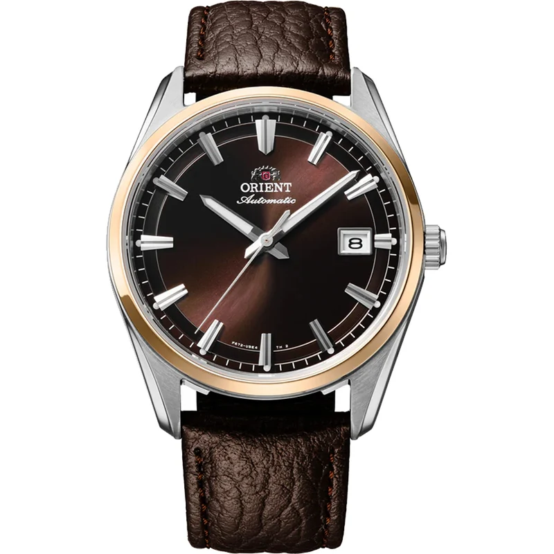 Montre Orient Stretto Date RA-AC0R03Y30B Marron Automatique