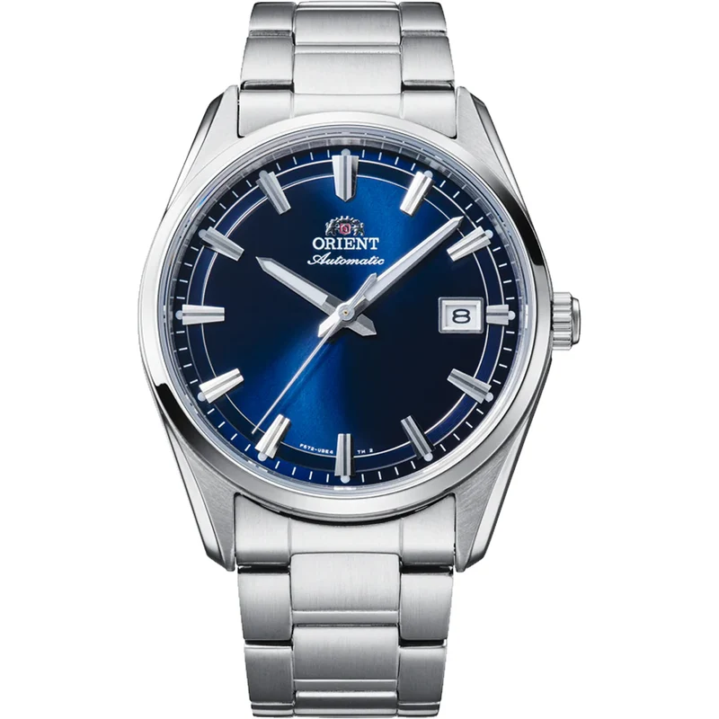 Montre Orient Stretto Date RA-AC0R02L30B Bleu Automatique