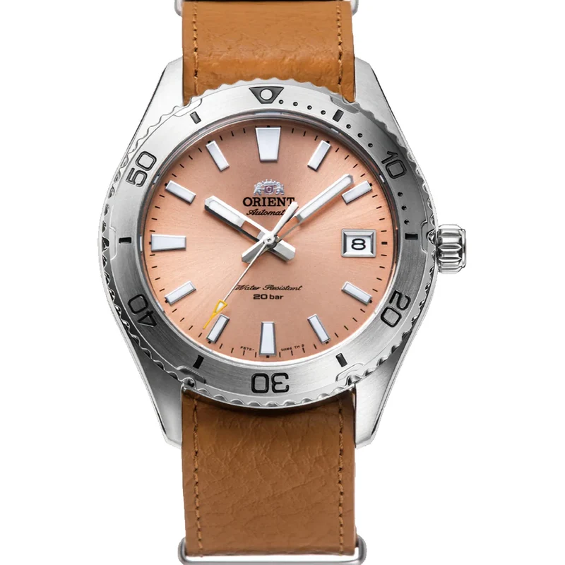 Montre Orient Mako 40 RA-AC0Q05P30B Rose Automatique